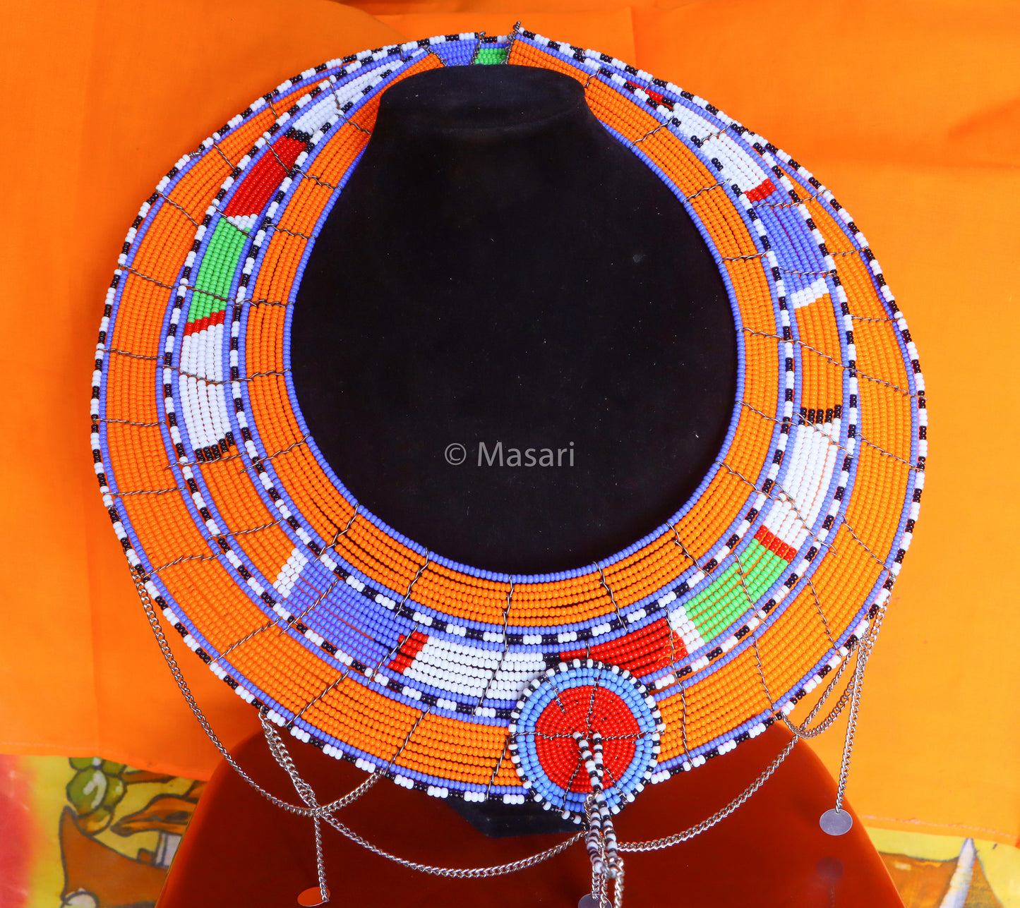 Maasai Large beaded Necklace